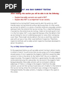 NDT and Eddy Current Testing