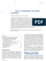 Anesthésie Et Réanimation Du Patient Diabétique