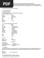 Direct and Indirect Speech: Statement (Pernyataan) Command (Perintah) Question (Pertanyaan)