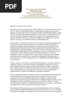 Carta Convocatoria A Año Sacerdotal Benedicto XVI