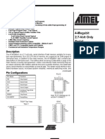 Atmel 45db041 4mb Serial Data Flash