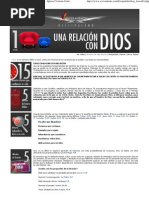 1-Una Relación Con Dios - Discipulado OnLine - Iglesia Cristiana Centro Mundial de Avivamiento - Pastores Ricardo y Ma