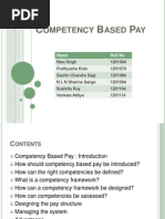 Competency Based Pay