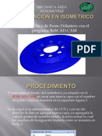 Diseño de Disco de Freno - Con BobCAD-CAM