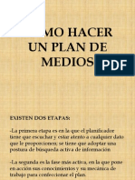 Cómo Hacer Un Plan de Medios y El Planificador de Medios