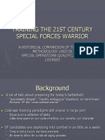 Training The 21st Century Special Forces Warrior