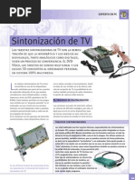 Sintonizacion de TV