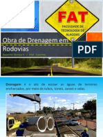 Obra de Drenagem em Rodovias