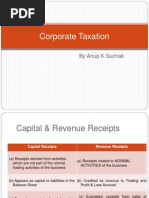 Corporate Taxation: by Anup K Suchak