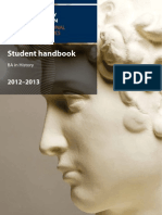 History Handbook 2012 13 PDF