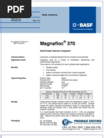 Chemicals Zetag DATA Powder Magnafloc 370 - 1110