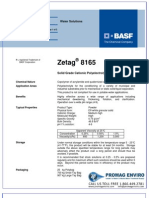 Chemicals Zetag DATA Powder Zetag 8165 - 0410