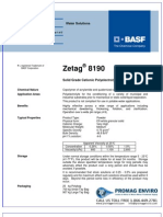 Chemicals Zetag DATA Powder Zetag 8190 - 0410