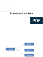 Evaluasi Sediaan Krim