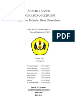 Tindak Pidana Khusus - Penadahan