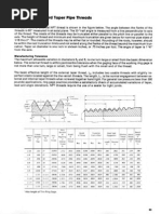 American Standard Taper Pipe Threads