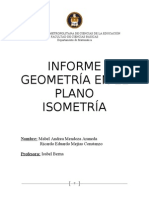 Informe Geometría en El Plano