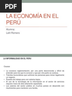 La Economía en El Perú