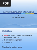 VS6-Basis and Dimension