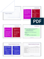 Material Handling: Moving Storing Protecting Controlling Material
