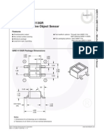 QRE1113, QRE1113GR Minature Reflective Object Sensor: Features