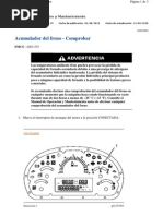 Acumulador Del Freno - Comprobar