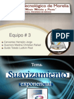 Suavización Exponencial