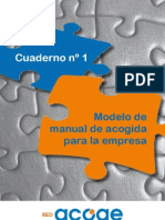 Modelo de Manual de Acogida para La Empresa