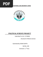 Political Science Project