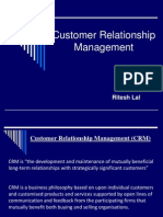 Customer Relationship MGMT