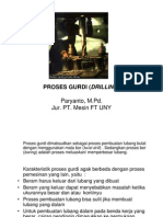 Proses Gurdi (Drilling)