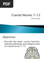 Cranial Nerves 7-12