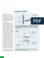 Isolation and Expansion Joints