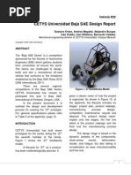 Baja Sae Design Report