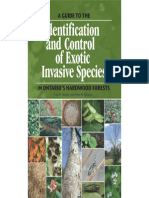 A Guide To The Identification and Control of Exotic Invasive Species in Ontario's Hardwood Forests