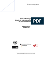 Schuschny & Soto (CEPAL) 2009 Guía Metodológica Diseño de Indicadores Comp Des Sostenible