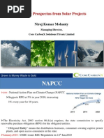 Revenue Prospectus From Solar Projects: Niroj Kumar Mohanty