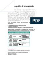 Anticoncepción de Emergencia