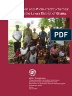 Rural Women and Micro-Credit Schemes: Cases From The Lawra District of Ghana