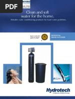 Water Softeners Residential Cabinet Softeners Canadian ENGLISH Brochure