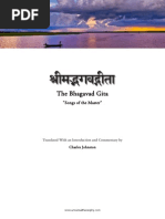 Bhagavad Gita Tr. Charles Johnston