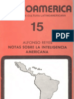 Reyes Alonso Notas Sobre La Inteligencia Americana