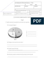 Teste Ciencias Locomocao 5Âº Ano