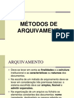 Métodos de Arquivamento