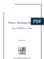 Policy Implementation