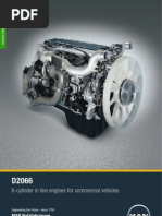 D2066 Truck Engine en