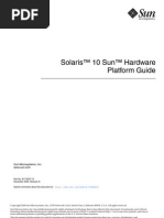 Solaris 10 Sun Hardware Platform Guide