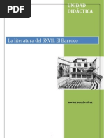 Unidad Didáctica. La Literatura Del SXVII - El Barroco