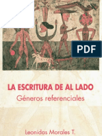 La Escritura de Al Lado, Género, Referenciales - Leonidas Morales