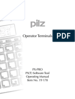 Operator Terminals-PX PRO Software Tool (Operating Manual)